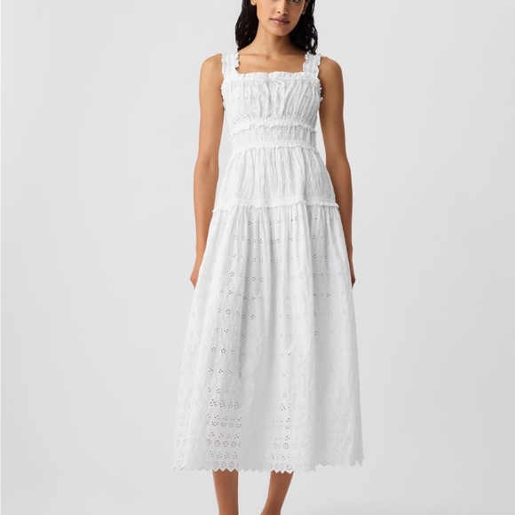 GAP Dresses & Skirts - GAP x DOEN White Midi Dress